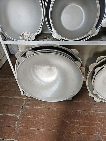 эмаль посуда: Казан и печь под казан (очаг) для приготовления на открытом огне. от — 3