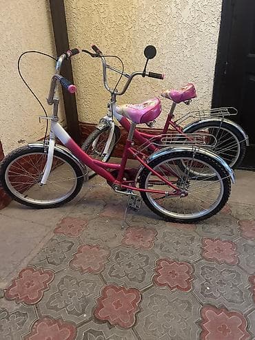 Балдар транспорту: Балдар үчүн велосипед, 2 дөңгөлөктүү, 9 - 13 жаш, Кыз үчүн, Колдонулган — 2