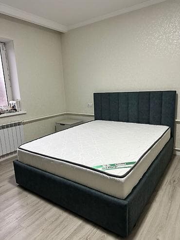 закройный стол на заказ: Двуспальная кровать, Новый, С мягким изголовьем, длина - 200 см — 9