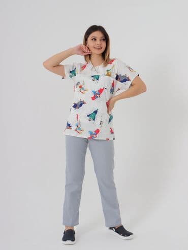 Инвалидные коляски: Мед костюм "Принт" -Made in Turkey -Очень красиво сидит -Имеет — 1