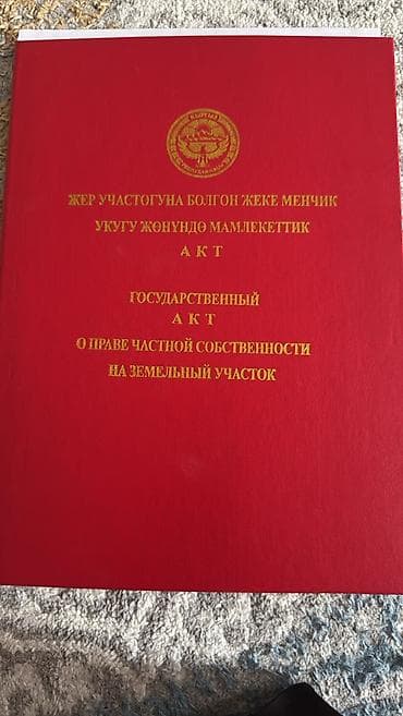 бишкек участо: 6 соток, Курулуш, Кызыл китеп, Сатып алуу-сатуу келишими — 3