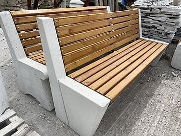 тапчан крават: Скамейка Со спинкой, Без крыши — 3