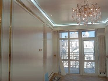 наливной: Штукатурка стен, Штукатурка потолков, Шпаклевка стен | Травертин, Венецианская, Леонардо Больше 6 лет опыта — 1