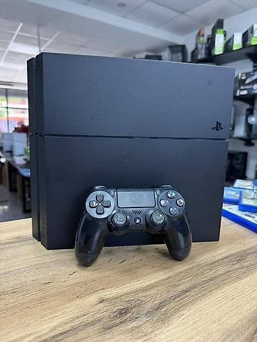 sony pla: Игровая консоль Sony PlayStation 4 fat (чёрная) - Оригинальная PS4 в — 1