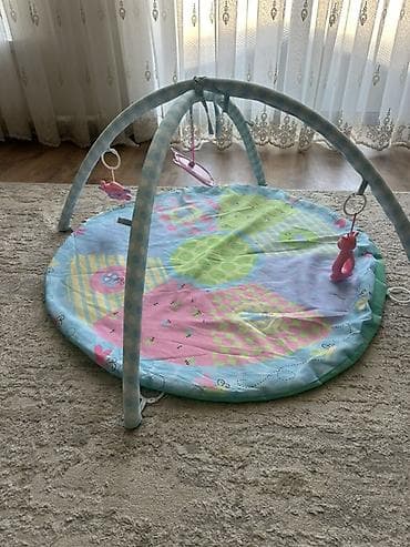 коляска бу ош: Детский коврик Б/у, Развивающий, Круглый — 1