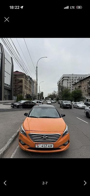 Hyundai Sonata: 2019 г., 2 л, Автомат, Газ, Седан