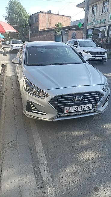 авто такси: Сдаю Hyundai Sonata, Почасово, С водителем, | Без залога — 1