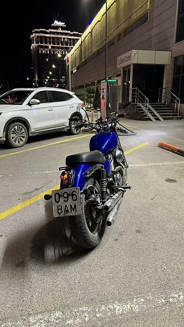 купить cafe racer: Мотоцикл дорожный (нейкед/круизер-стайл), синий металлик — 6