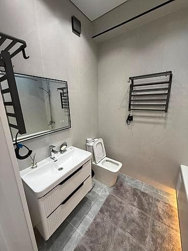 Батирлер: 3 бөлмө, 110 м², Асанбай мкр Элитка, 4 кабат, Евро оңдоо — 6