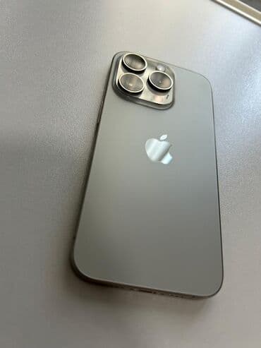 iphone s5: IPhone 15 Pro, Б/у, 256 ГБ, Natural Titanium, Чехол, 85 % — 4