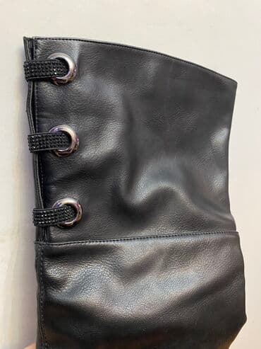 Атайын кийим: Продаю сапоги, практически новый. Одевала 2 раза. Теплые — 4