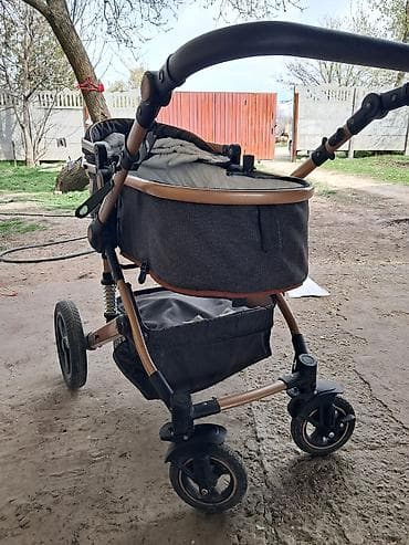 benebaby коляски: Коляска, Другой бренд, цвет - Золотой, Б/у, Самовывоз — 5