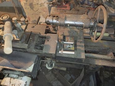 Токарный станок. Рабочий, не большой (самодельный, не заводской) В