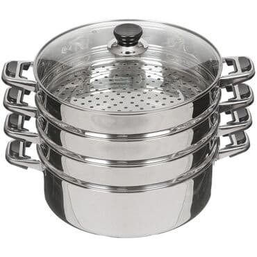 ищу казан: Доступные модели мантоварок: Vicalina (Нержавеющая сталь 18/10, 9.5 л — 2