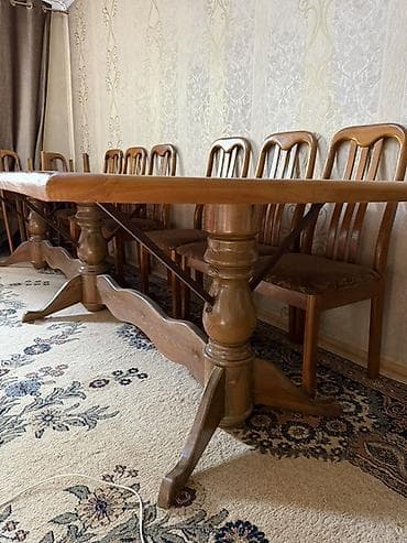 швейный стол: Стол для зала, Б/у, Не раскладной, Прямоугольный — 3