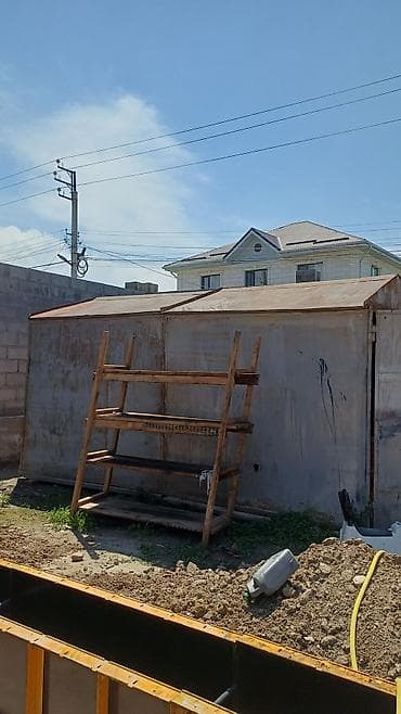 хозблок: Металлический разборный гараж - Материал: стальной лист, каркас из — 2