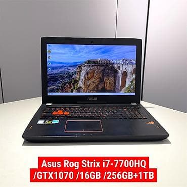 Игровой Asus Rog Strix - Процессор: Intel Core i7-7700HQ -