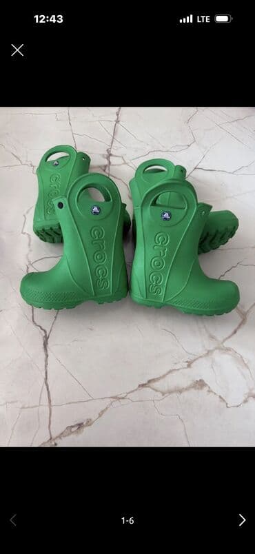 продаю женские туфли: Оригинал crocs, одна пара стоит 250с — 2