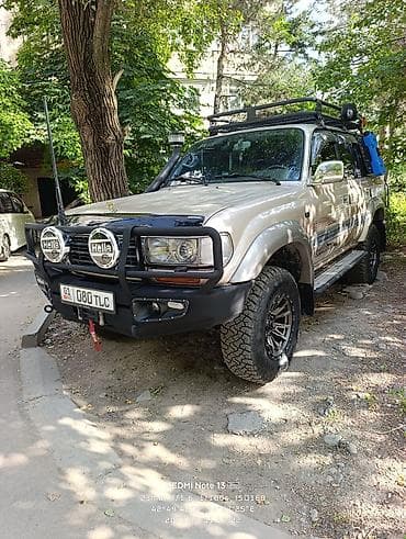 Toyota Land Cruiser: 1997 г., 4.5 л, Автомат, Газ, Внедорожник
