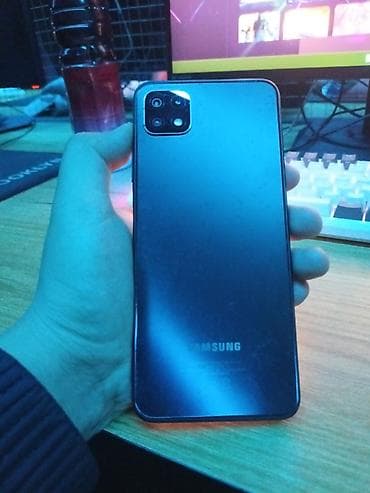 iphone 3: Samsung Galaxy A22, Б/у, 64 ГБ, цвет - Синий, 2 SIM — 2
