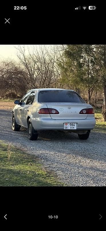 one stop: Toyota Corolla: 2001 г., 1.8 л, Автомат, Бензин, Седан — 10