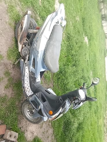 vip bus: Предлагается двухколесный скутер в светло-голубом и сером цвете — 2