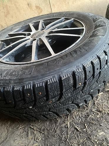 subaru forester 3: Колеса в сборе 175 / 70 / R 13, Зимняя шипованная, Комплект, Литые — 2