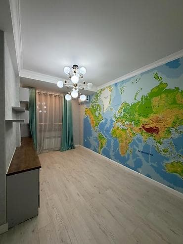 гараж кирпич: 4 комнаты, 125 м², Ала-Арча ТРЦ Элитка, 9 этаж, Евроремонт — 5