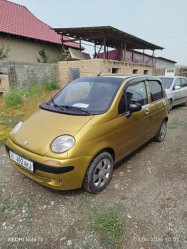 дамаз 1: Daewoo Matiz: 2026 г., 0.8 л, Механика, Бензин, Хэтчбэк — 1