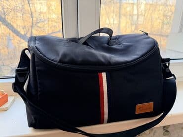 каляску: Коляска, цвет - Черный, Б/у — 6