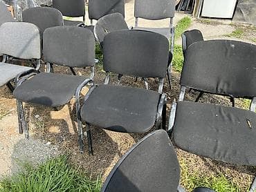 кресло офисные: Офисный стул, Б/у, Железо — 3