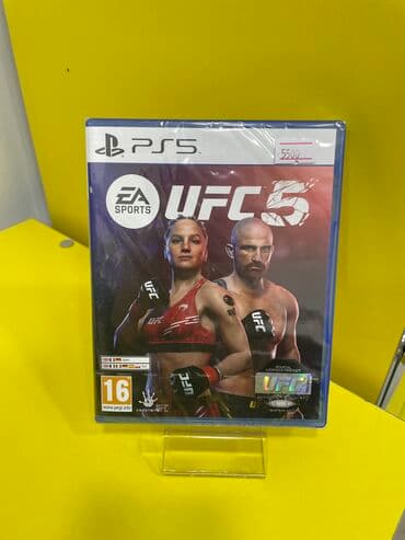 Диск на PS5- PS4-PS3 UFC 3-4-5 Mk 11 MK 1 Fc 24 FIFA 23 GTA V Rdr2