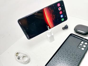 z fold 2: Samsung Galaxy S20 Plus, Б/у, 128 ГБ, цвет - Синий, 1 SIM, 2 SIM, eSIM — 9