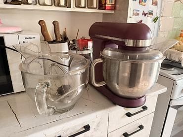 kitchen aid: Планетарный миксер Fakir Culina Chef, цвет бордовый. Характеристики и — 2