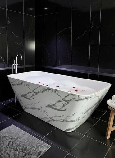 Ванна, Овальная, Материал: Акрил, Размер: 170 x 75 см