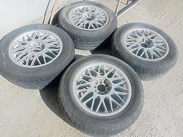 r17 4100: Колеса в сборе 215 / 60 / R 16, Лето, Б/у, Комплект, Легковые, Литые, отверстий - 5 — 1