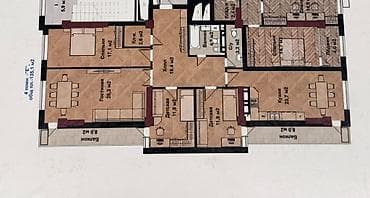4 комнаты, 135 м², 12 этаж, Готовая ПСО (под самоотделку) at lalafo.kg 4 комнаты, 135 м², 12 этаж, Готовая ПСО (под самоотделку)