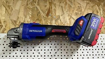 Аккумуляторная углошлифовальная машина INTOUGH 20V - Бесщеточный