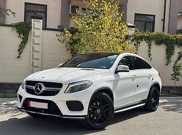 Mercedes-Benz GLE-Class: 2017 г., 3 л, Автомат, Дизель, Купе
