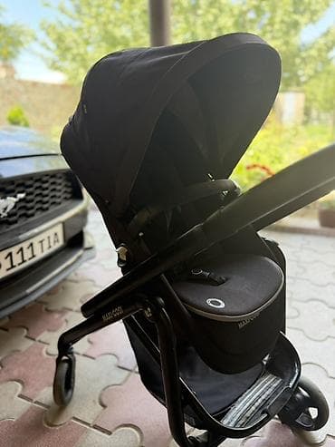 Детский мир: Продаю Maxi-Cosi lora Air (Beyond Graphite ECO) приставная кровать — 3