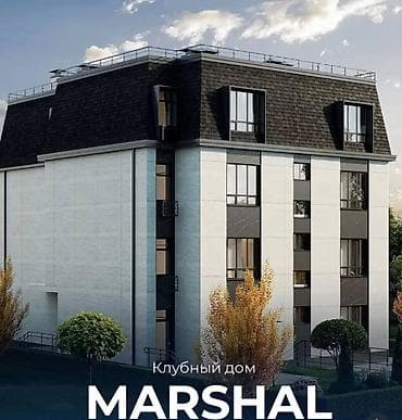 2 bedroom: 2 комнаты, 50 м², Аламедин-1 мкр 2 этаж, Евроремонт — 1
