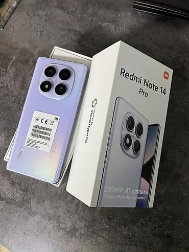 nokia g60: Redmi, Redmi Note 14 Pro, Б/у, 256 ГБ, цвет - Фиолетовый — 1