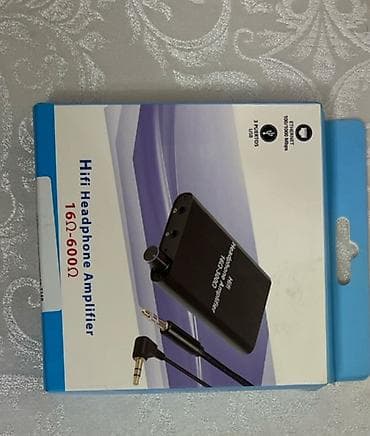 Үн күчөткүчтөр: Портативный HiFi усилитель для наушников (16–600 Ω) Компактный — 2