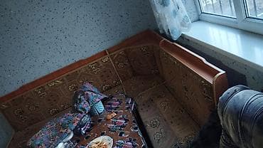 Кухонный мягкий уголок, Б/у, ЛДСП, цвет - Коричневый