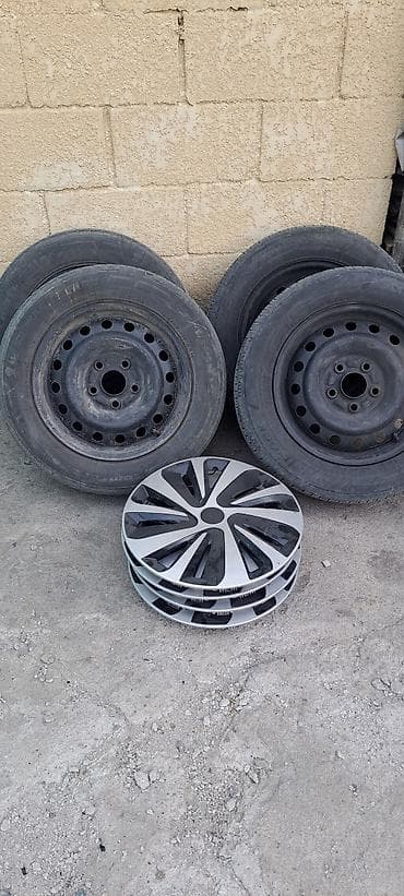 mercedes long: Колеса в сборе 185 / 65 / R 15, Лето, Б/у, Комплект, Легковые, Литые, отверстий - 4 — 5