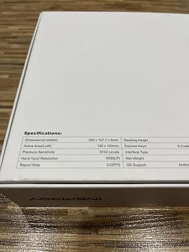 Графические планшеты: Huion, Размер A5, Кабель, Совместим с Windows — 4