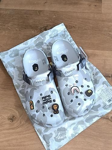 Сабо: Сабо, 42.5, Crocs, Новый, цвет - Серый — 4
