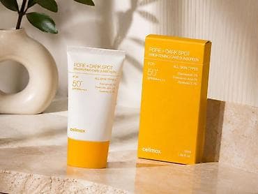 пантенол: Солнцезащитный крем против пигментации Celimax Pore + Dark Spot — 5