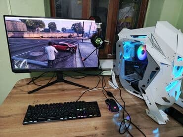 playstation 4 бишкек: Компьютер, ядролор - 6, ОЭТ 16 ГБ, Оюндар үчүн, Жаңы, Intel Core i5, AMD Radeon RX 5700 XT, HDD + SSD — 4