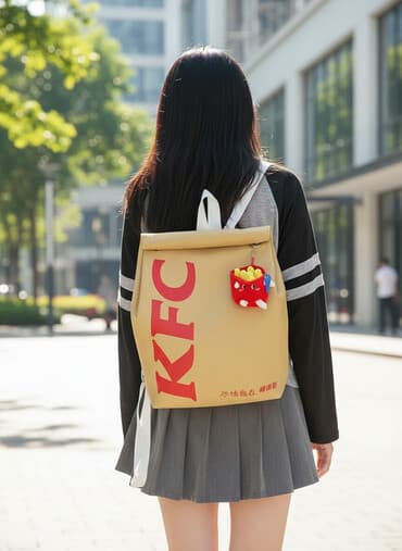 сумка для скрытого ношения: Рюкзак, Материал: Полиэстер, Женские, Новый — 1